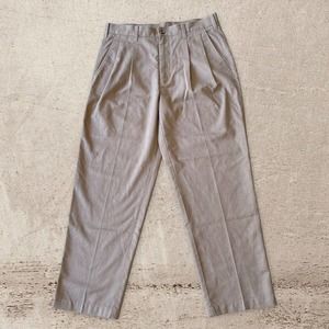 Cambridge Classics Mens Pleated Relaxed Pants Trousers Light Brown Size 34x29